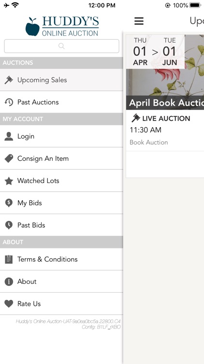 Huddy's Online Auction screenshot-3