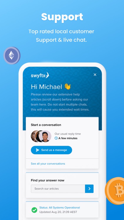 Swyftx - Buy & Sell Crypto screenshot-5