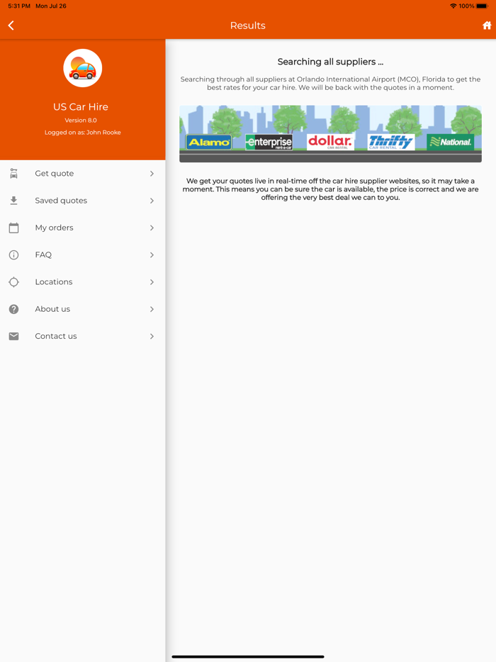 US Car Hire - USA Car Rentals