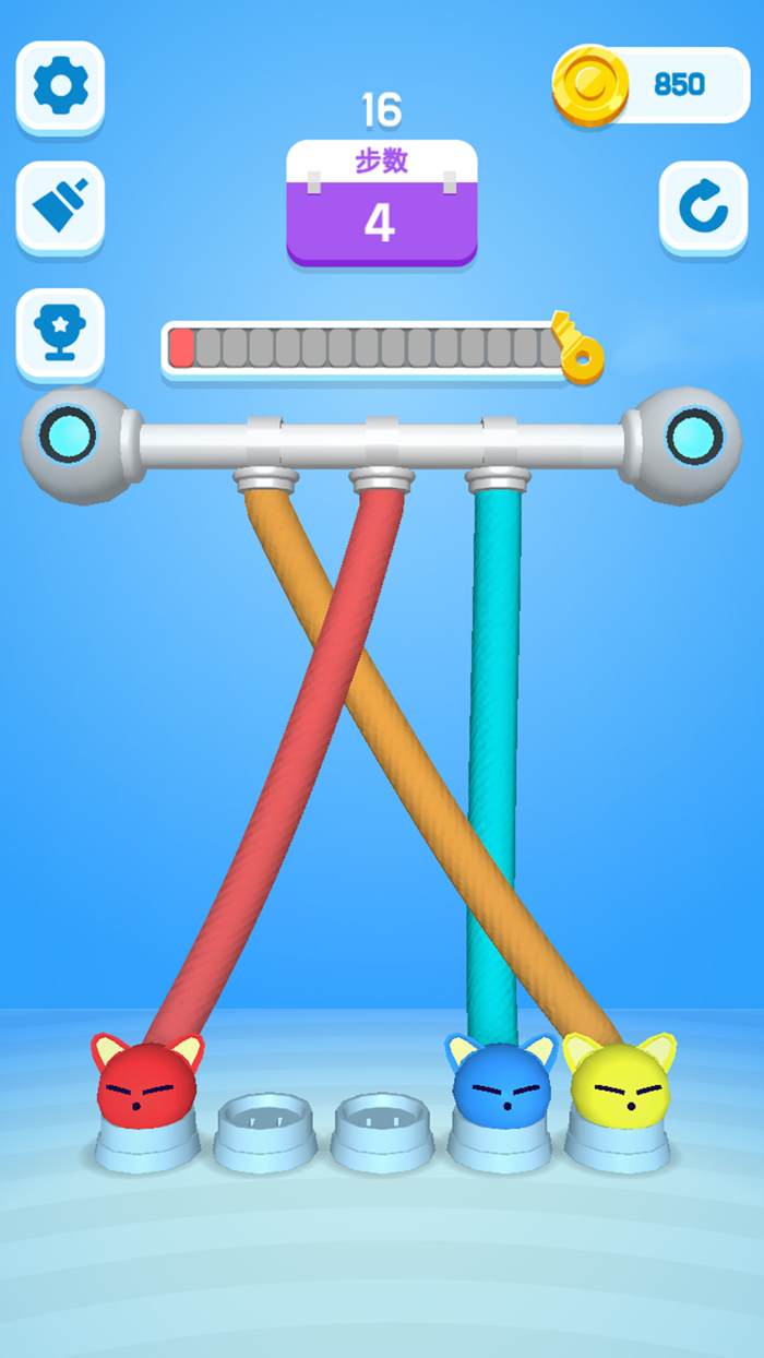 绳子解谜 - 绳子解解乐