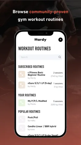 Game screenshot Hardy: Smart workout routines apk