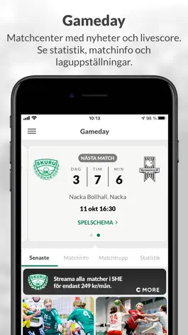 Game screenshot VästeråsIrsta HF - Gameday hack