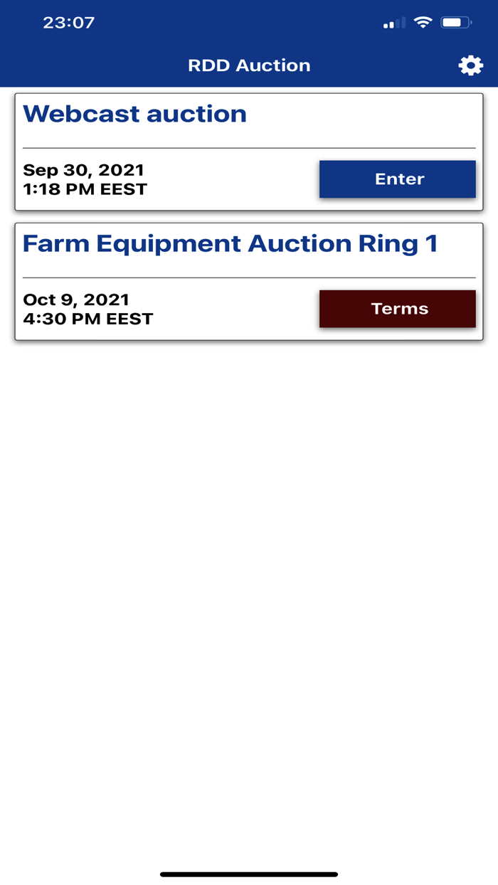 RDD Auction Live