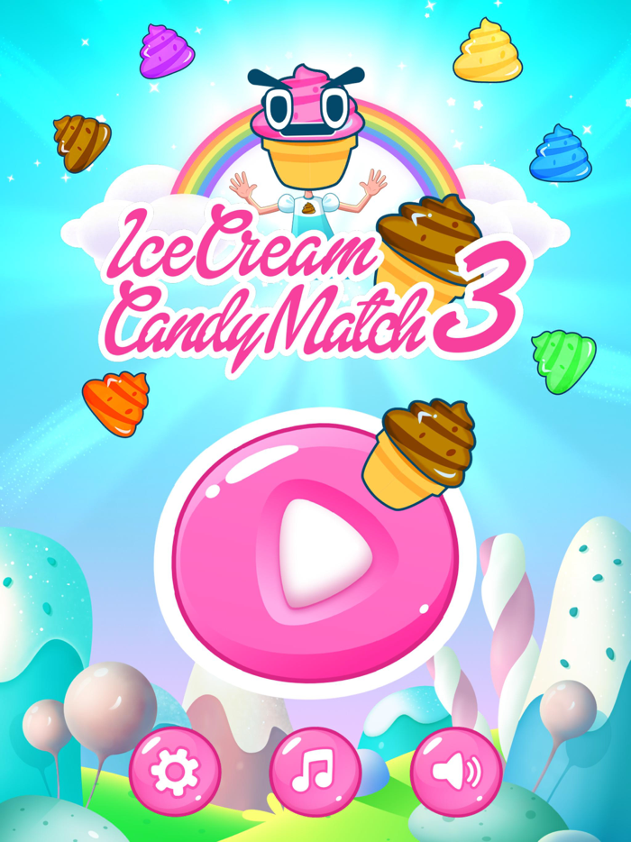 IceCream Candy Match-3 Puzzle