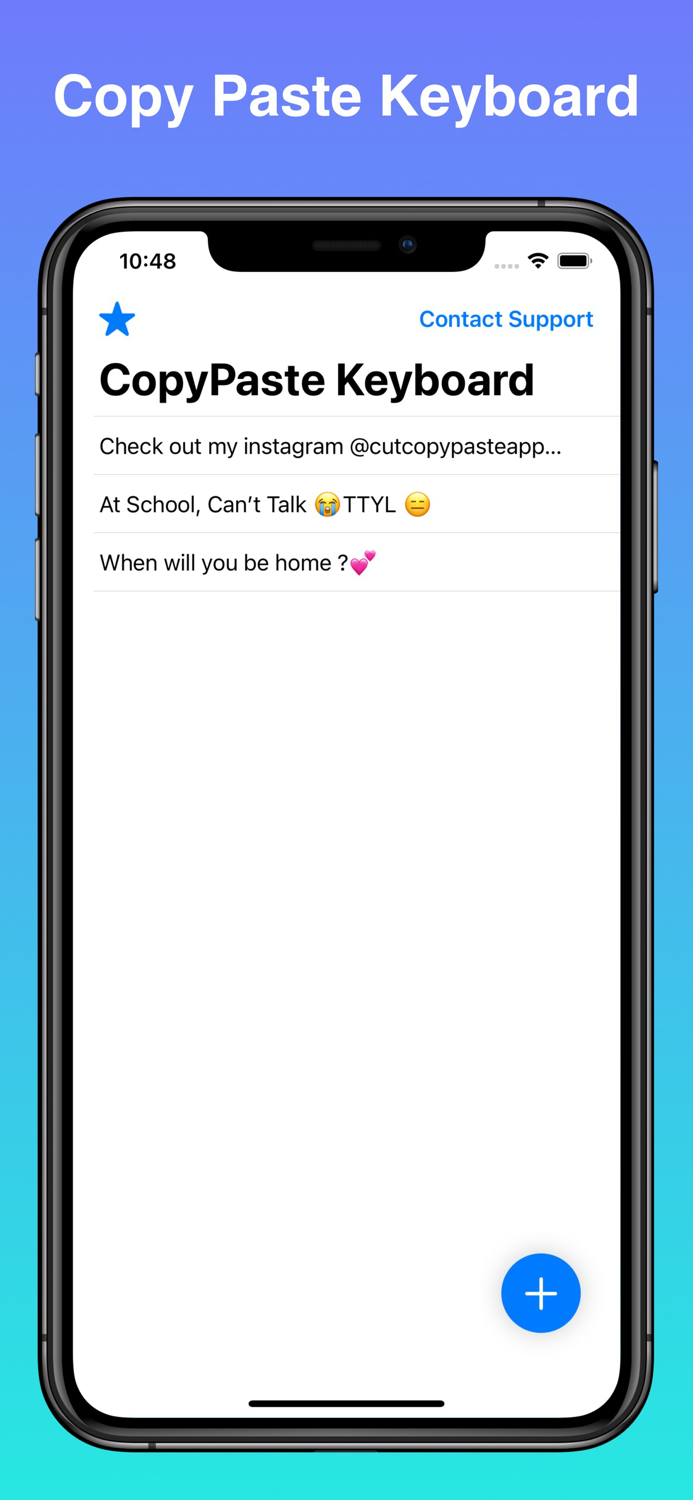 Cut Copy Paste Keyboard