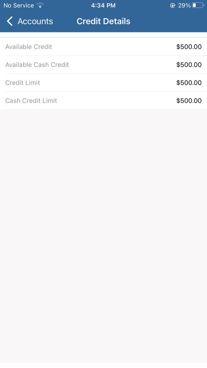 WAFCU Credit Card Mobile App