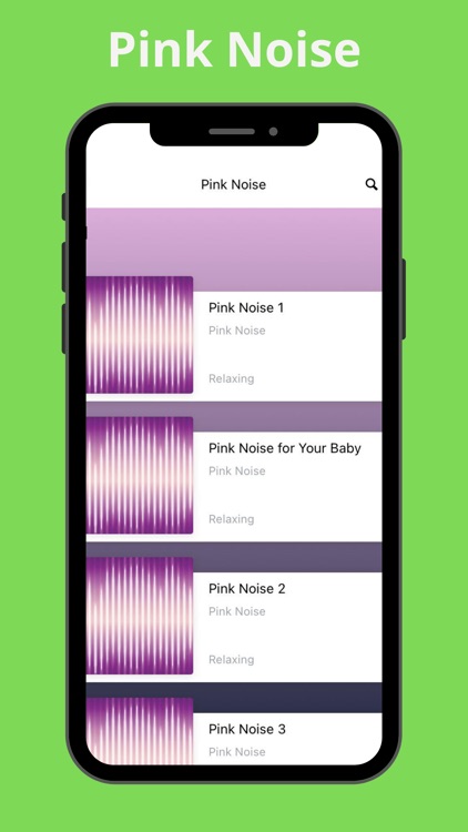 Pink Noise app