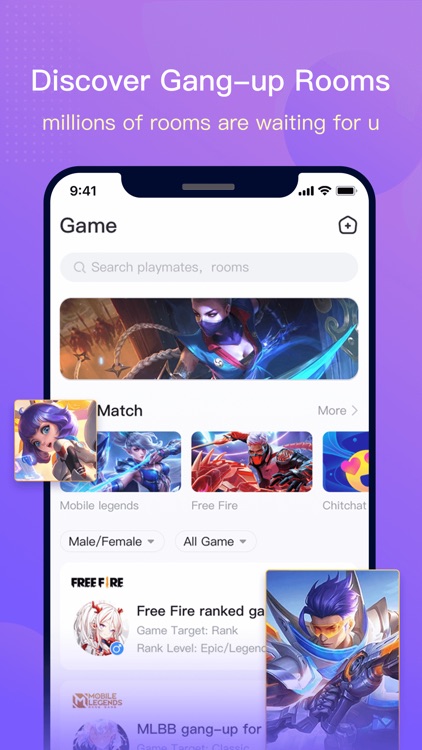 Tako-Team up, voice chat