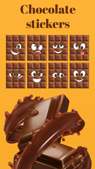 How to cancel & delete Animated Chocolate Stickers from iphone & ipad 1