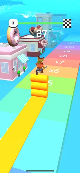 Game screenshot Crash Fox - Skate Runner apk