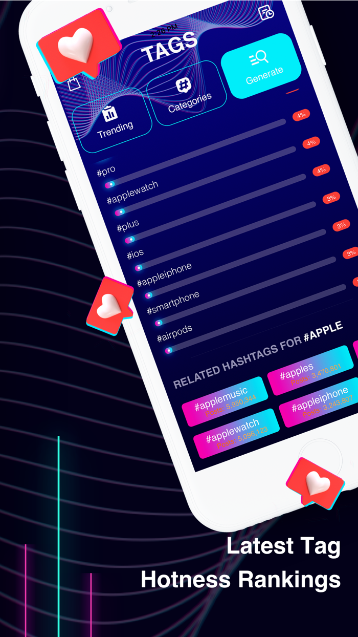 TikLikes Up for Pop Fan Tags