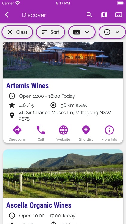 WineTime Australia: Winery App