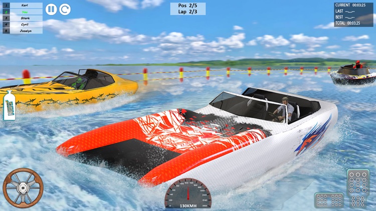 Speed Boat Driving Game 2021 screenshot-3