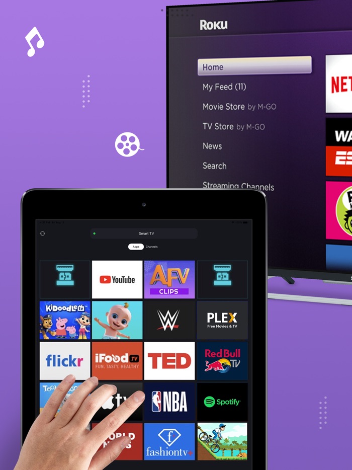 Smart Remote for Roku TV