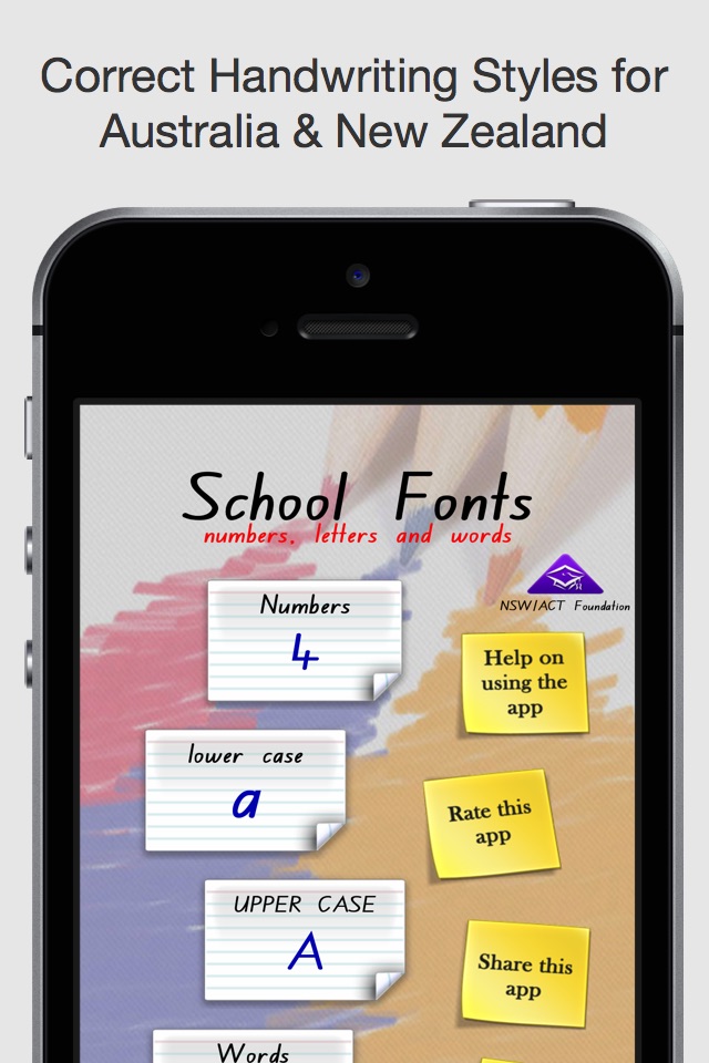 School Fonts - (AU/NZ) screenshot 2