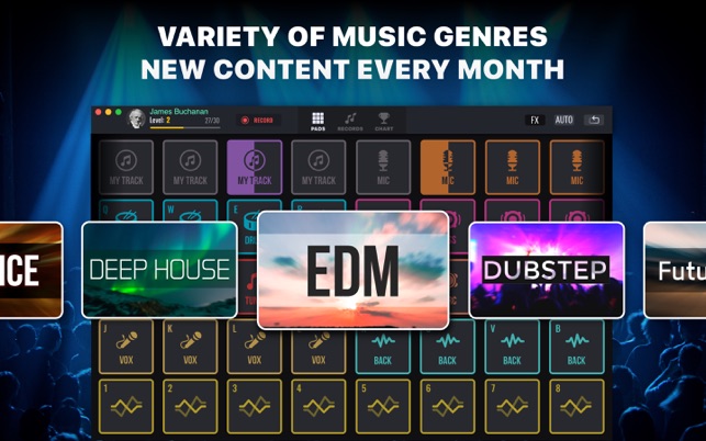 ‎DJ Mix Pads 2: EDM Music Maker Screenshot