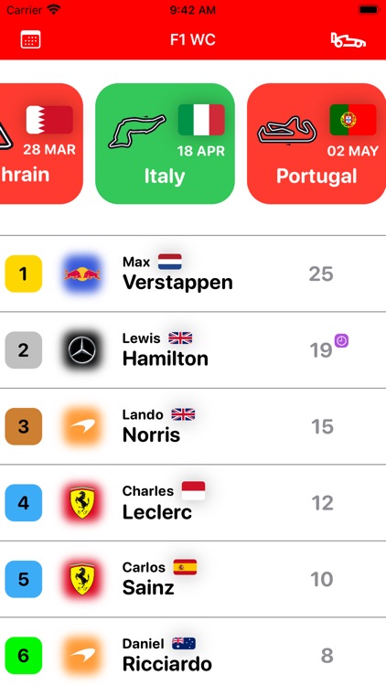 F1 WC: Standings Live screenshot-3