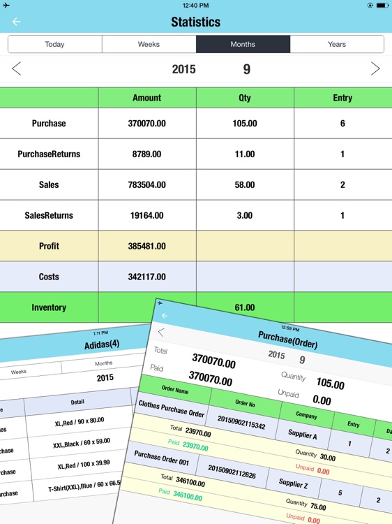 Daily Sales Tracker HD-Storage