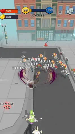 Game screenshot Street Fighting 1vs100 apk
