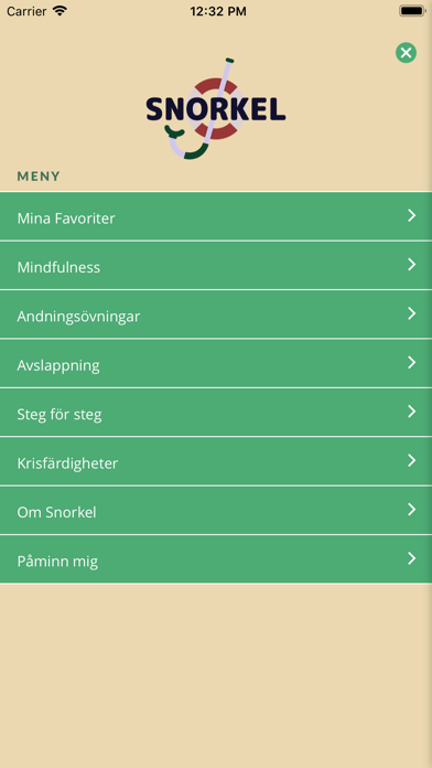 Snorkelövning screenshot 2