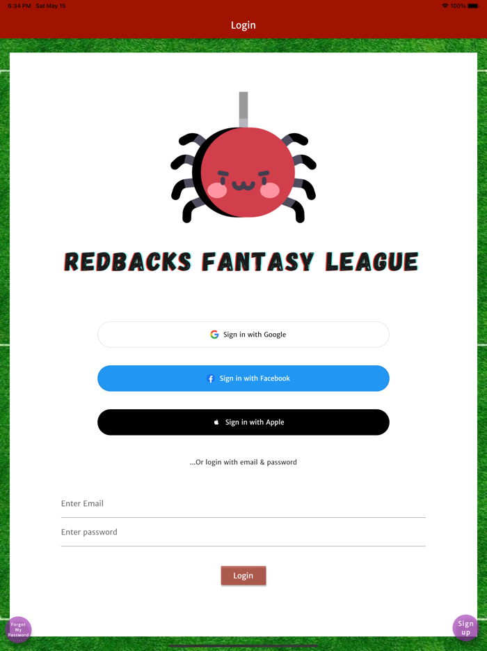 Redbacks Fantasy League