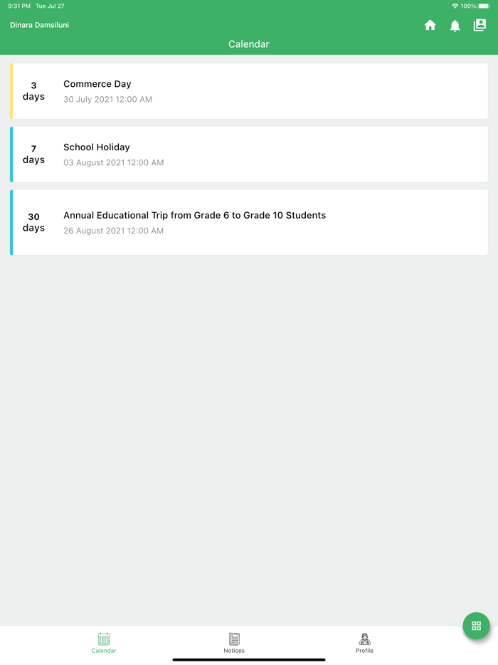 Excalibur Lyceum Parent