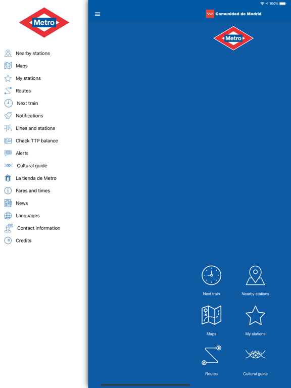 Metro de Madrid Oficial screenshot 2