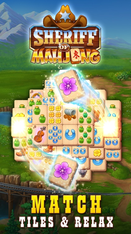 Sheriff of Mahjong: Tile Match screenshot-0