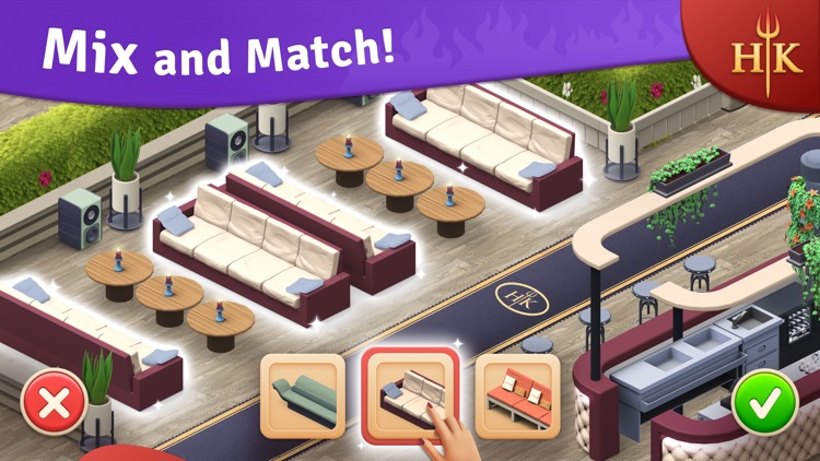 Hell's Kitchen: Match & Design screenshot-1