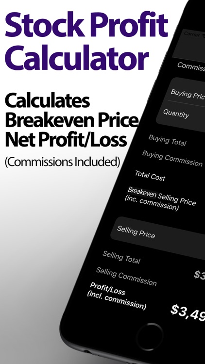 Stock Profit Calculator+