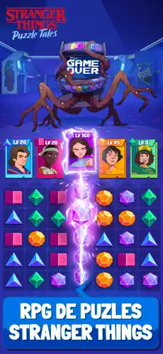 Screenshot 1 Stranger Things: Puzzle Tales iphone