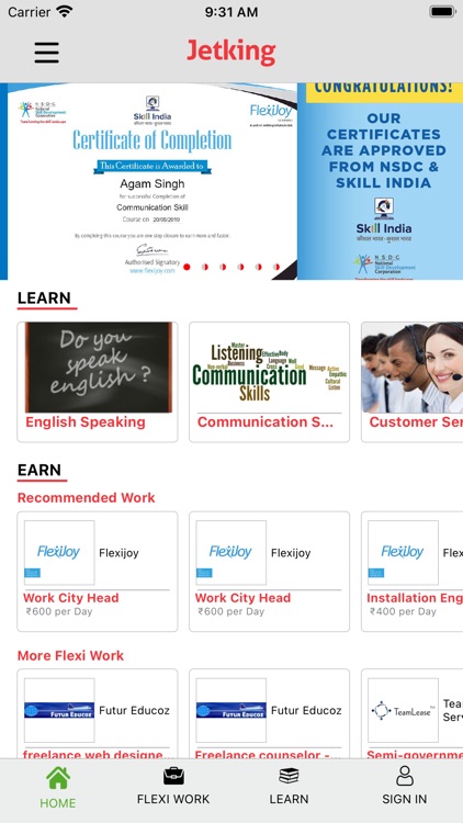 JetKing- A learn and Earn App screenshot-3