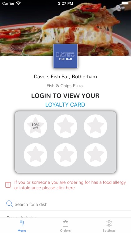 Dave's Fish Bar, Rotherham