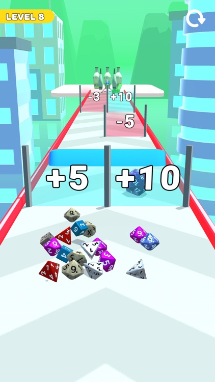 Dice Run 3D!