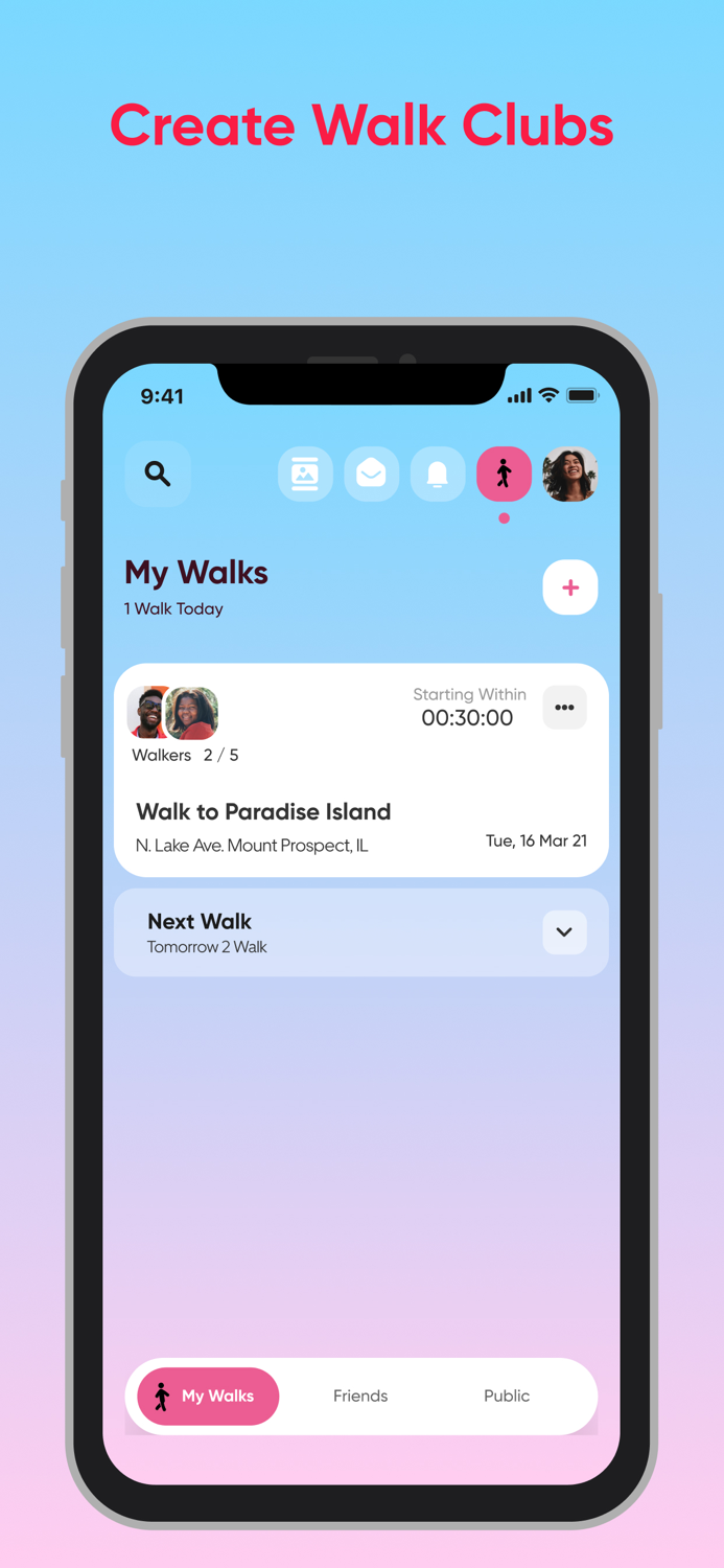 WalkClub Walk Together