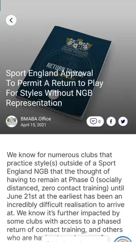 Game screenshot MyBMABA Clubs App apk