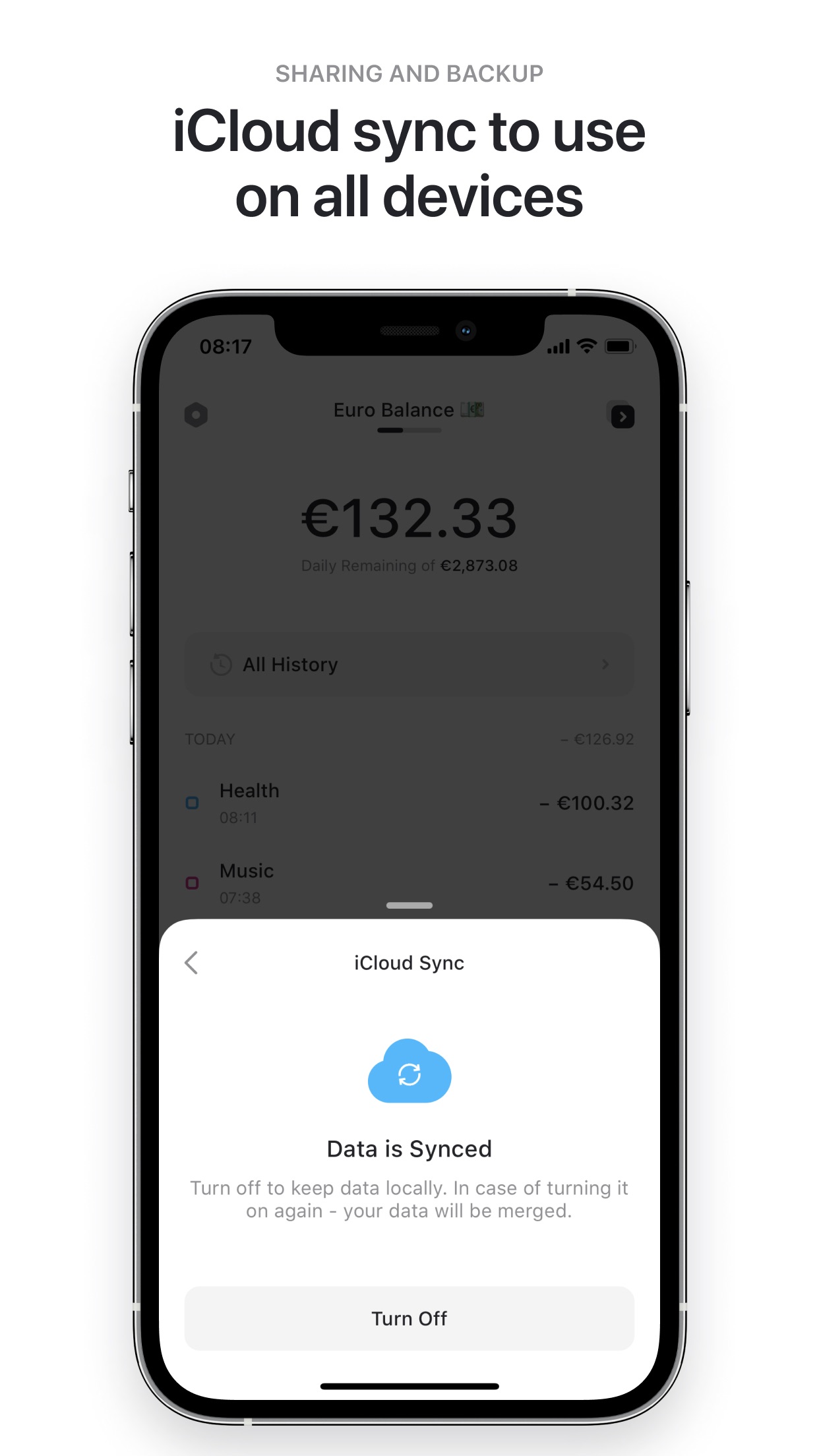 Screenshot do app Coinpath: Expense Tracker