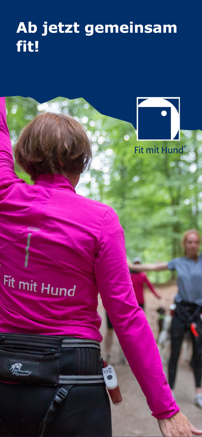 Fit mit Hund