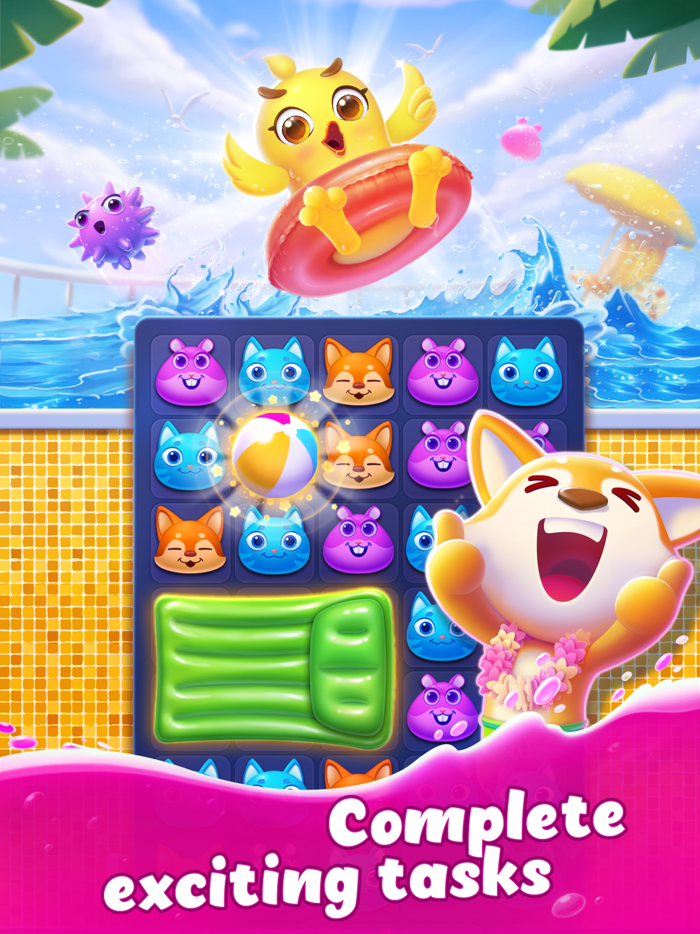 Summer Friends－match 3 puzzles