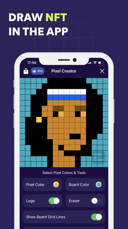 Pixer: NFT Pixel Art Maker