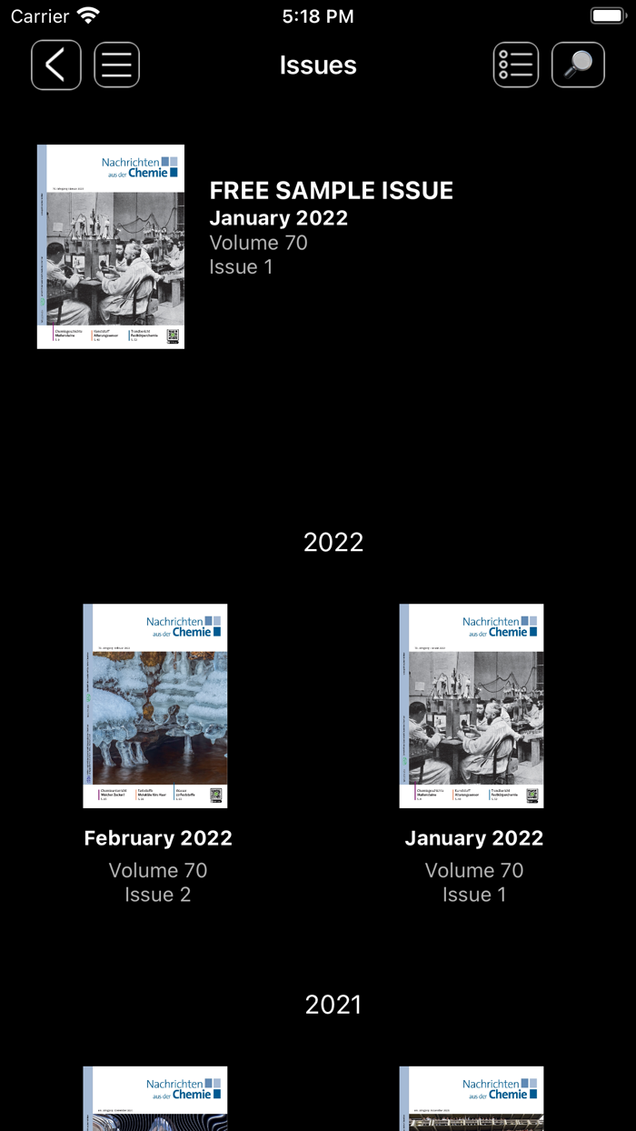 Nachrichten aus der Chemie