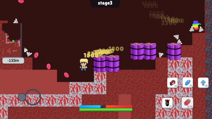 스트레스 팡  폭탄 키우기