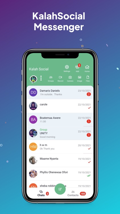 Kalah Social Messenger