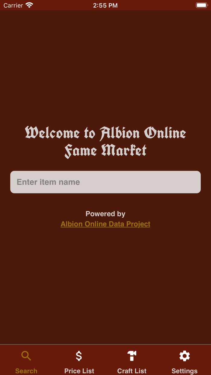 Albion Online - Fame Market