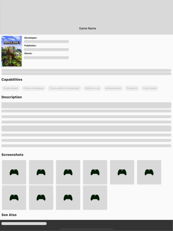 Game Pass list for Xbox XCloud screenshot 2