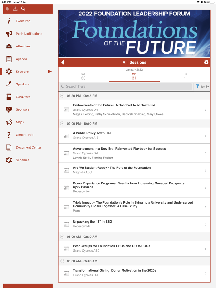 AGB Events and Programs