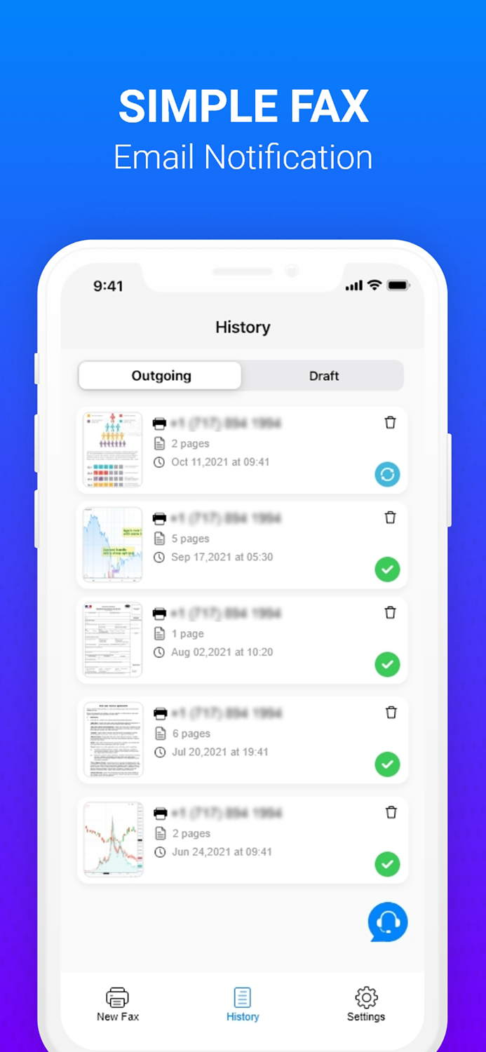 FAX - Simple Fax App