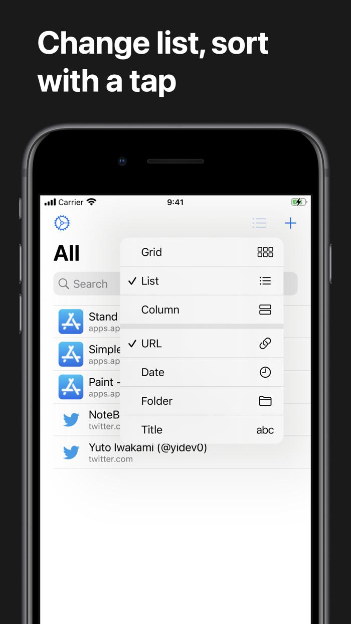 Bookmarks -URL manager