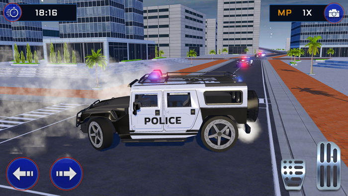 Police Car Drift Racing Games