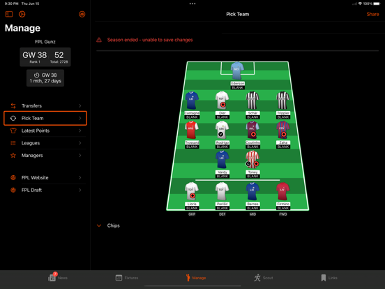 FPL Fantasy Football Manager screenshot 2